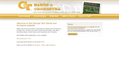 Desktop Screenshot of gtband.net